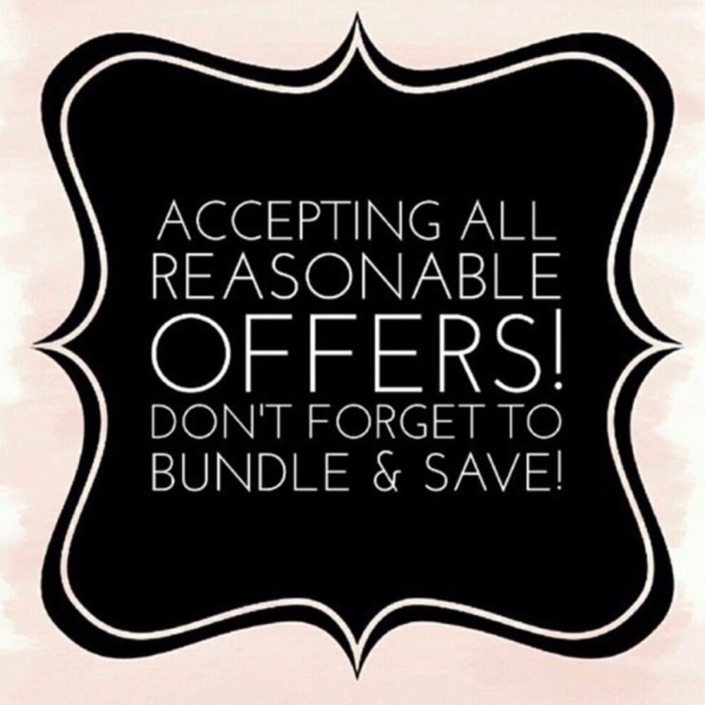 Accepting reasonable offers and bundle to save!!
